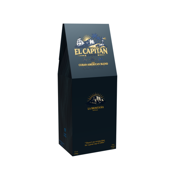 El Capitán Coffee La Montaña 12 oz packaging — front
