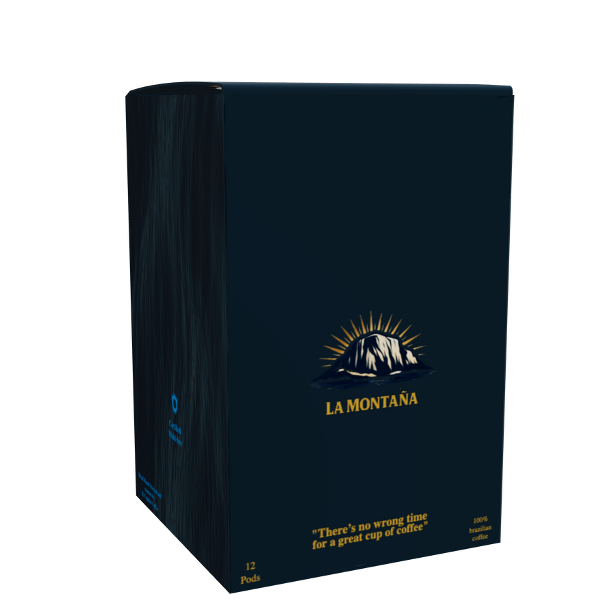 El Capitán Coffee La Montaña 12 pod packaging — front