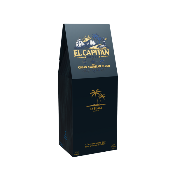 El Capitán Coffee La Playa 12 oz packaging — front